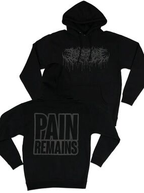 Lorna Shore Puff Print Hoodie Pain Remains size 2XL
